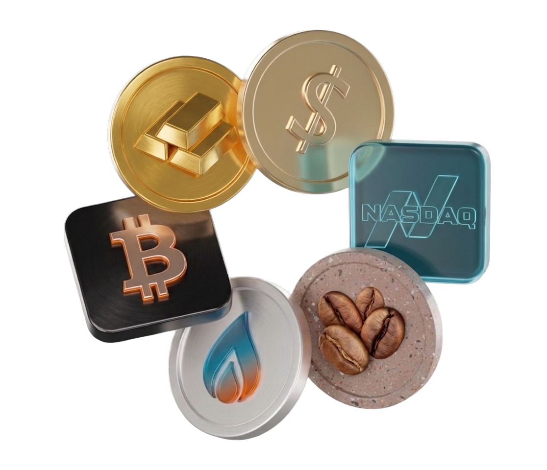 Trade markets asset